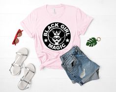 Black Girl Magic Tshirt Fd6D