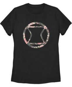 Black Widow Floral T-Shirt AZ4D