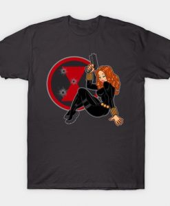 Black Widow Marvels T-Shirt AZ4D