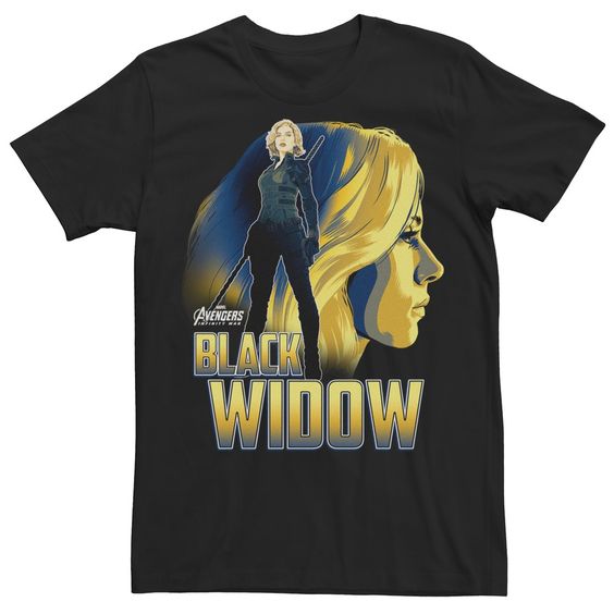 Black Widow Tee T-Shirt AZ4D