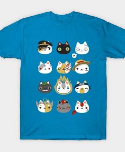 Cosplay cats t-shirt EV24D