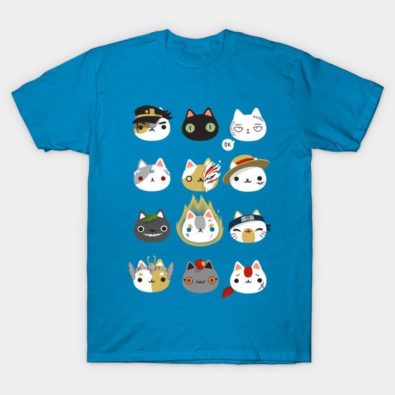 Cosplay cats t-shirt EV24D