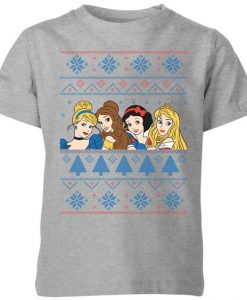 Disney Princess Christmas Tshirt FD6D