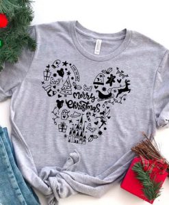 Disney Xmas women shirt FD6D