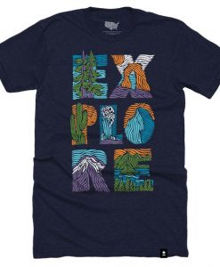 Explore National Parks T Shirt TT14D