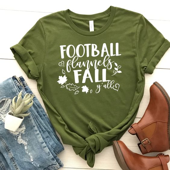 Football Fall T Shirt SR9D