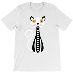 Funny Lovely Cat Tshirt EL7D