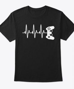 Gamer Heartbeat T Shirt TT14D