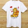 Garfield Feeling love T-shirt FD6D