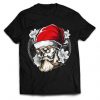 Hipster Santa graphic t shirt FD6D