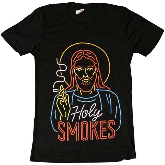 Holy Smokes T Shirt SR9D