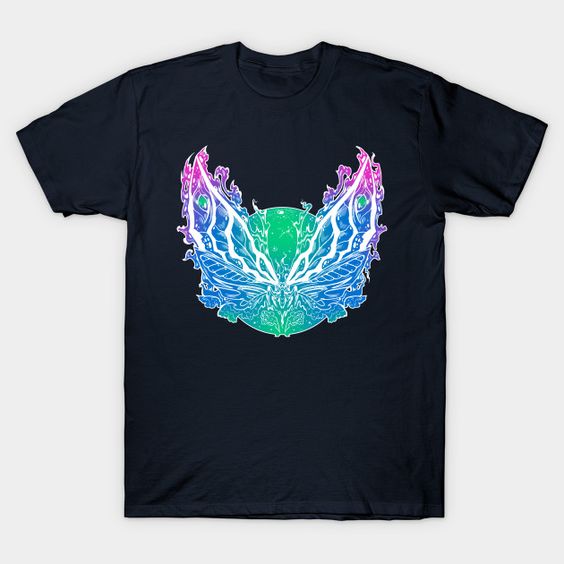 Kaiju Fantasy Moth T-Shirt PT26D