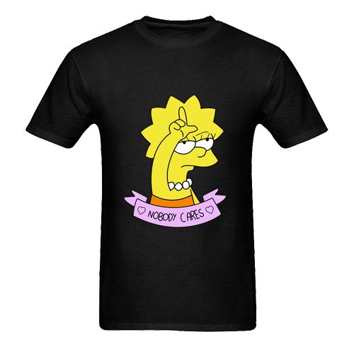 Lisa Simpson Nobody Cares t shirt FD2D