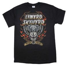 Lynyrd Skynyrd Skull Tshirt EL14D