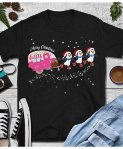 Merry christmas penguin Tshirt FD6D