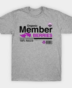 Organic Member Berries T-Shirt VL30D