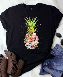 Pineapple Flower T-Shirt VL4D