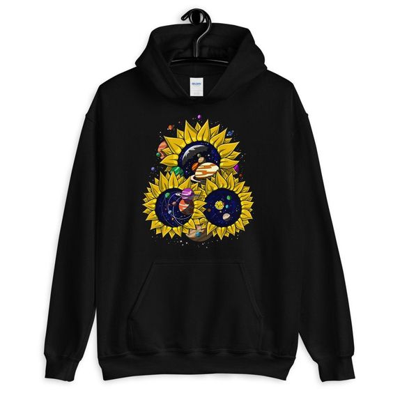 Planets Sunflowers Hoodie FD6D