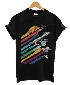 Rainbow Studio Ghibli t-shirt FD6D