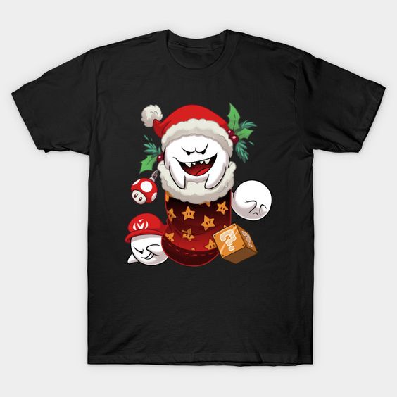 Stocking Stuffer Boo T-Shirt EN30D