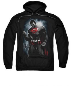Superman Black hoodie Fd6D
