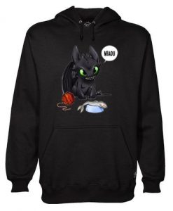 Toothless Dragon Miaou Hoodie FD2D