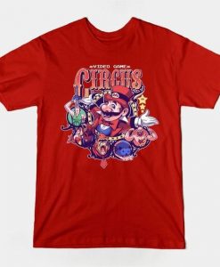 VIDEO GAME CIRCUS T-Shirt EN30D