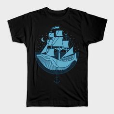 Whaleship Tshirt EL7D