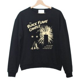black flame candle Sweatshirt FD2D