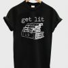 get lit book t-shirt EV21D