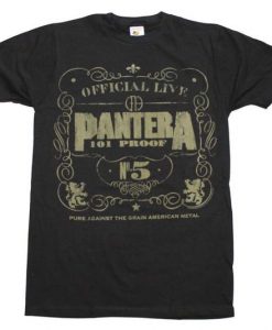 licensed Pantera t-shirt EV21D