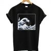 the black wave t-shirt EV21D