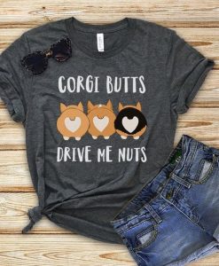 Corgi Butts Tshirt EL27J0