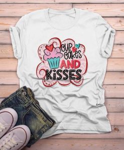 Cupcakes & Kisses TShirt EL