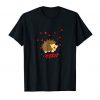 Cute Hedgehog Valentine tshirt EL11J0