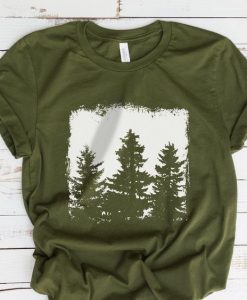 Forest Silhouette T-Shirt Fd21J0