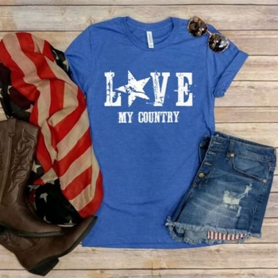 Fourth Of July Tshirt EL27J0