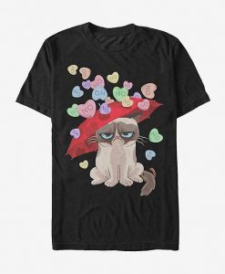 Grumpy Cat Valentine Tshirt EL