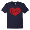 Hearts Valentine Tshirt EL