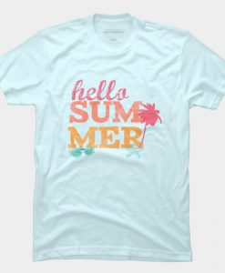 Hello Summer  Cute T Shirt SR18J0