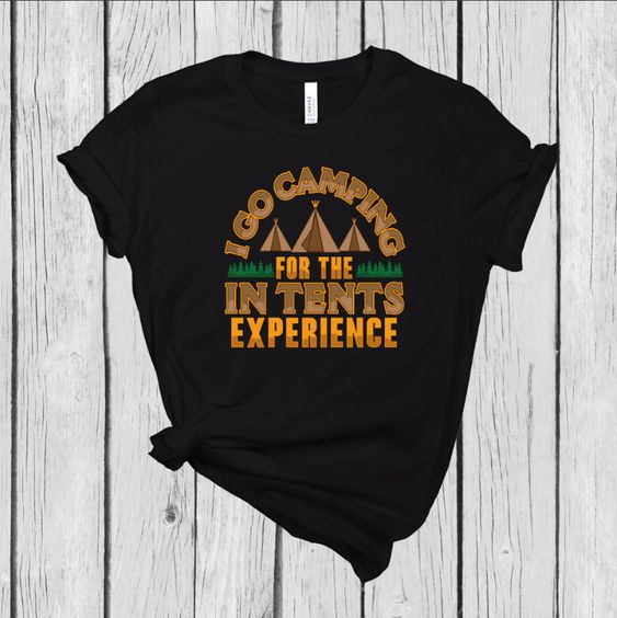 I Go Camping Tshirt EL27J0