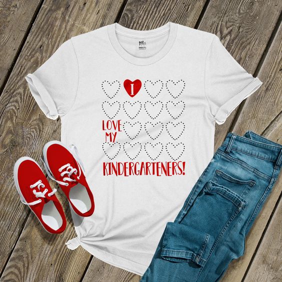 I Love My Kindergarteners Tshirt EL11J0