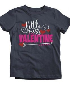 Little Miss Valentine Tshirt EL