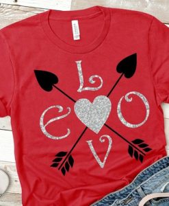 Love Arrows tshirt Fd7J0