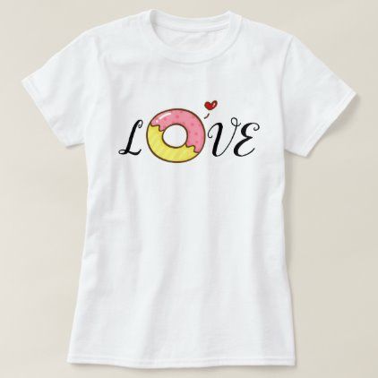 Lover Sweet Donuts T-Shirt EL11J0