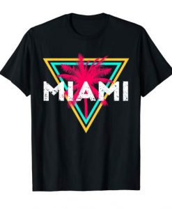 Miami Palm Summer T Shirt SR13J0