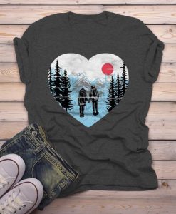 Mountains Couple Tshirt EL22J0