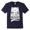 My Cat Is My Valentine Tshirt EL29J0