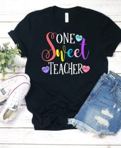 One Sweet Teacher T Shirt SR22J0