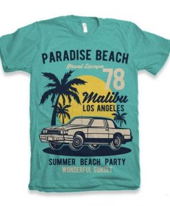 Paradise Beach t shirt FD14J0